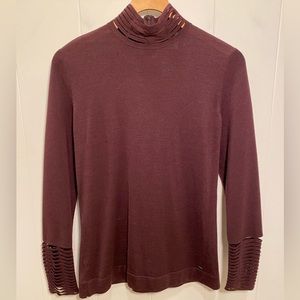 Akris Turtleneck Top Size S